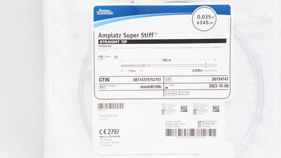 Boston Scientific M0066401080 Amplatz Super Stiff Guidewire 0.035inch x 145cm(x)